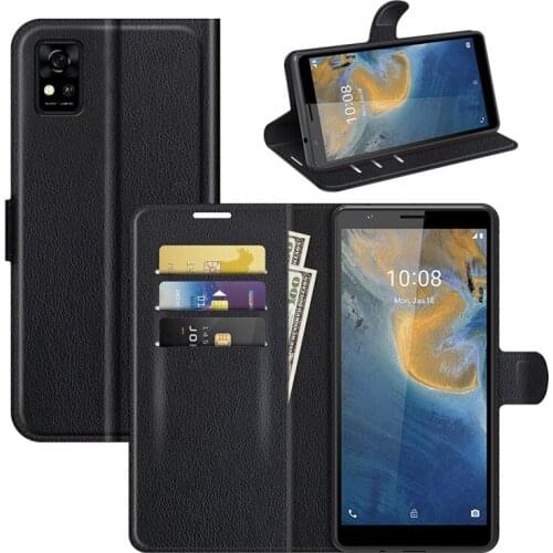 For ZTE Blade A31 Case Cover Wallet Leather Flip Leather Phone Case For ZTE Blade A31 High Quality Stand Cover For ZTE Blade A31