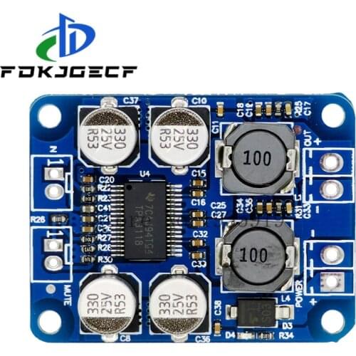 DC8-24V TPA3118 PBTL 60W Mono Digital Audio Amplifier Board AMP Module Chip 1X60W 4-8 Ohms Replace TPA3110