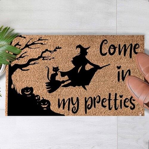 Welcome Mats For Front Door Machine Washable Durable Non-Slip Outdoor Floor Mats Doormat Bath Entrance Mat Absorbent Carpets