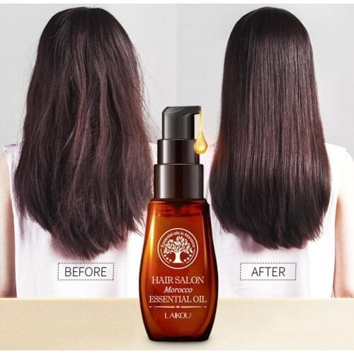 40ml Hair Care Essence Pure Argan Oil Hair Essential For Woman Hair Oil For Dry Hair Types Care Multi-functional Products D5Q6