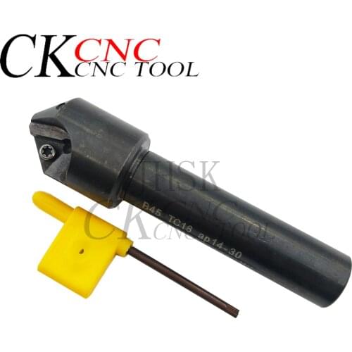 Chamfering tool holder B45 TC16（C20-120-2T) ap14-30 Indexable Head turning tools Boring Bar straight shank knife for TCMT16T304