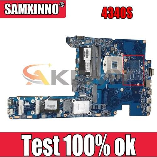 683856-001 683856-501 Laptop motherboard For HP Probook 4340S PGA989 Notebook Mainboard 11241-1 SLJ8E 48.4RS01.011