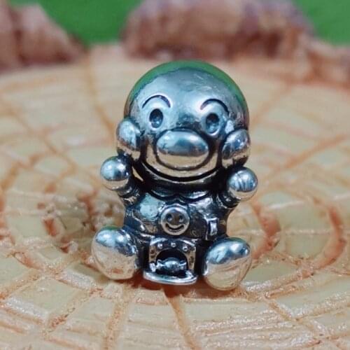 Mistletoe 925 Sterling Silver Cartoon Charm Bead European Jewelry