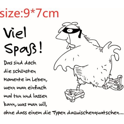 German words chicken Transparent Silicone Rubber Stamp and die Sheet Cling Scrapbooking DIY Cute Pattern Photo Album Stamp