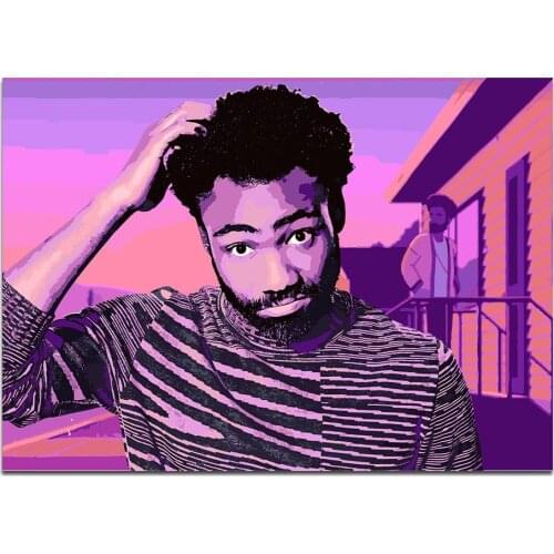 Canvas Poster Childish-Gambino Wall Art Painting Posters and Prints Nordic Wall Pictures for Home Decor No Framed