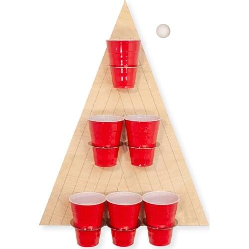 Entertainment Fun Party Ping Pong Game Party Game Throwing Drinking Props Beer Pong Red Cups Ping Pong Balls