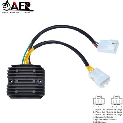 JAER Motorcycle Voltage Regulator Rectifier for Honda FES150 S-WING 2007-2012 FES125 S-WING 2007-2009