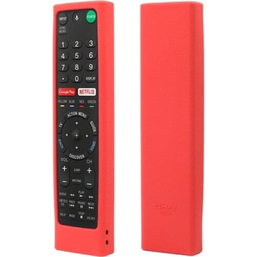 Silicone Cover Case Protective Skin For Sony RMF-TX200C Smart TV Remote