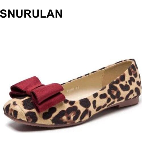 SNURULAN Women Casual Shoe Ladies Shoes Ballet Flats Women Flat Shoes Woman Ballerinas Black Large Size Casual Shoes Sapato Wome