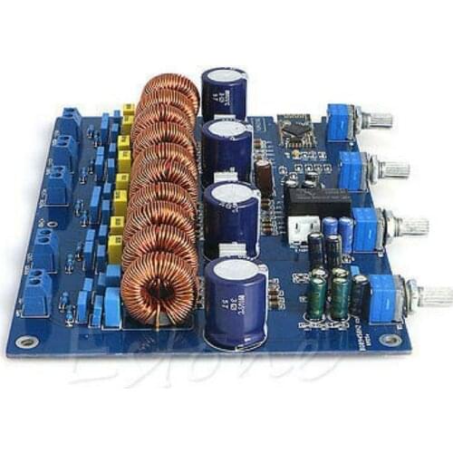Assembled YJ TPA3116 4.1 class D Bluetooth amplifier board 4*50W+100W Module Hot