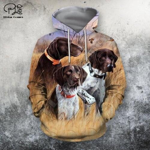 Cute 3D Dog painting Print Hoodies Unisex Sweatshirts Harajuku Tracksuits Streetwear Pullovers Tops 7XL Dropship DOG-001