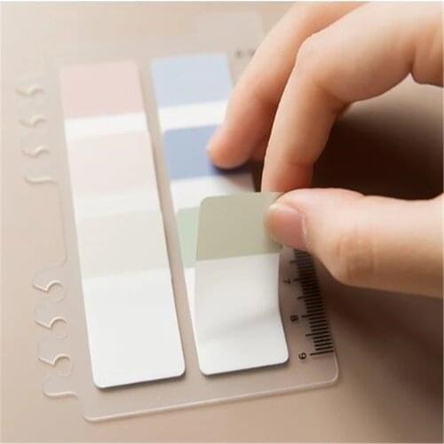Bookmark Color Index Sticky Supplies Stickers Planner School Pet Morandi Color