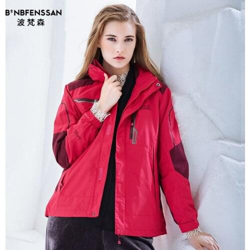 2019 new hiking jacket women winter jacket women 3 in 1 jacket fleece coat windbreaker softshell waterproof jackets outdoor coat