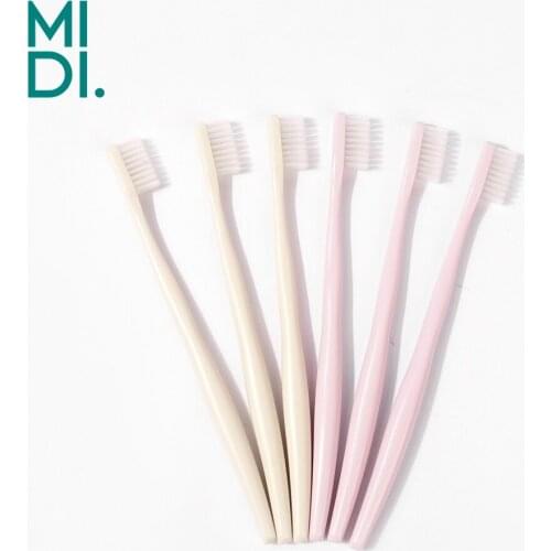 10Pcs/Set Adult Travel Home Soft Toothbrush Environmental Ultra-fine Soft Health Tooth brush For Oral Care Teeth Cleaning