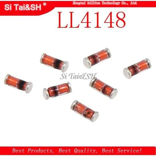 100PCS LL4148 LL-34 SMD 1N4148 IN4148 High-speed switching New original