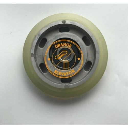 5 Pieces AA24180 Escalator Guide Shoe Roller OD125mm W22mm Bearing6303