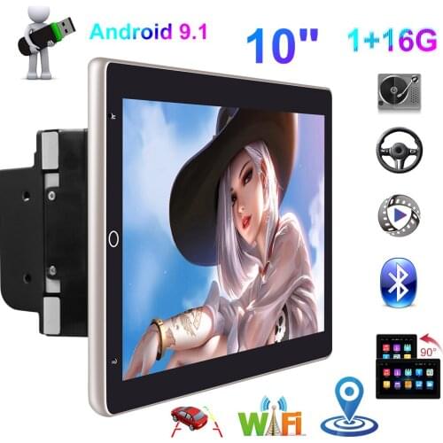 10'' 2DIN Android Bluetooth 1G+16G Navigation Mirror Link Wifi Car Video MP5 Player