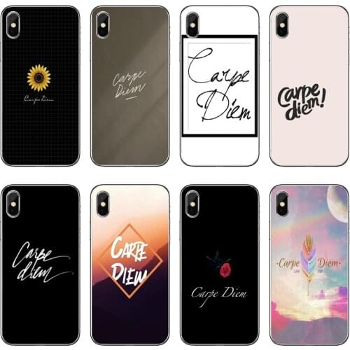 Black and White Carpe Diem Phone Case Back Cover For Huawei Honor 20 10i 9X 10 Lite 8S 8C 8X 7C 7X 7A 6C Pro 6 6A 6X 5C V10