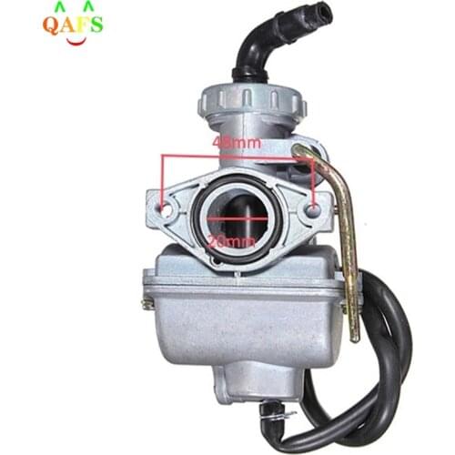 Motorcycle PZ20 20mm Motorcycle Carburetor Carb For 50cc 70cc 90cc 110cc 125cc 135