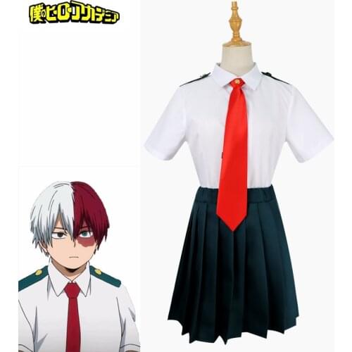 Boku no Hero Academia my hero academia Bakugou Katsuki/Iida Tenya/Todoroki Shouto Cosplay Costume for summer