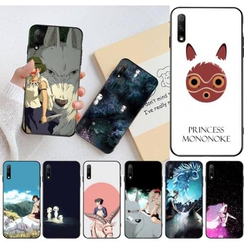 KPUSAGRT Japanese Anime Princess Mononoke Soft Phone Cover For Huawei Nova 6se 7 7pro 7se honor 7A 8A 7C Prime2019