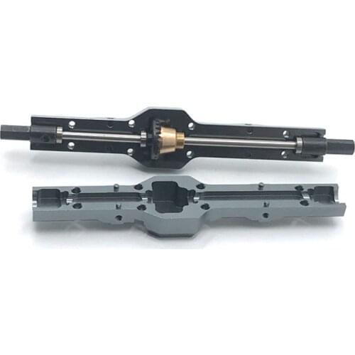 Metal Upgrade Rear Axle Assembly Rear Differential For WPL 1:10 D12 Remote Control Car Accessories