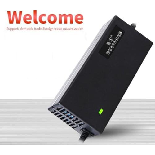 54.6V 3A Electric scooter charger Electric bike 48V Li-ion battery charger