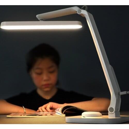 360 Degree Rotate Desk Lamp 5 Modes Reading Light with Remote Control Foldable Study Night Light USB Rechargeable Bedroom Lamp