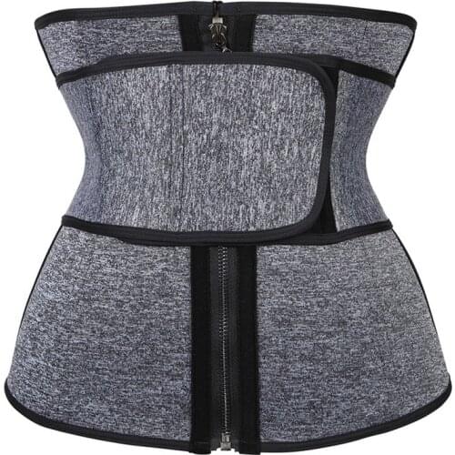 Neoprene Waist Trainer Latex Waist Trimmer Sports Shaperwear Sauna Slimming Sweat Belt for Fitness Reductive Girdle