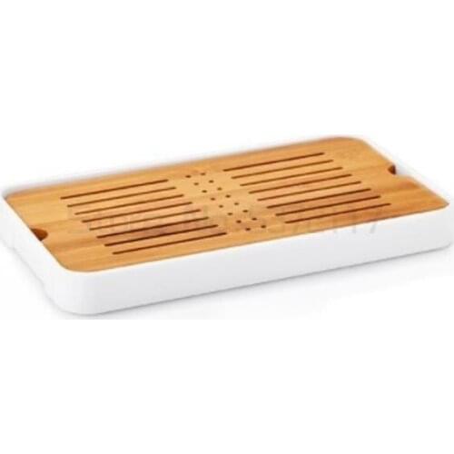 Tea tray storage type household tea sea tea set tray tea table dry brewing table tea cup drain tray