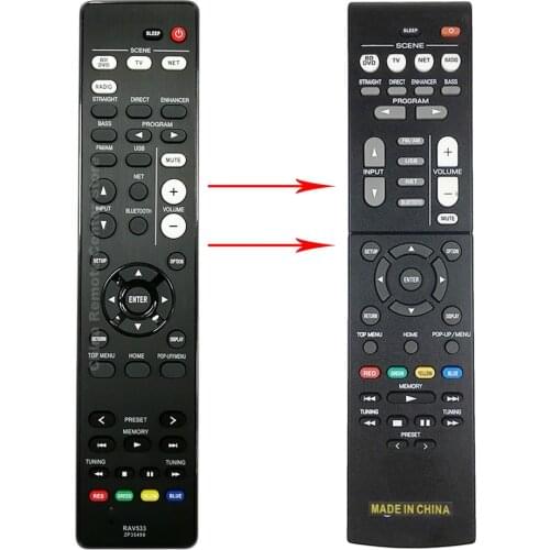 NEW RAV533 ZP35490 Remote Control use for YAMAHA RAV533 EX RX-V4 RAV531 RX-V479 rx-v479bl RX-V579 rx-v579bl AV Receiver replace