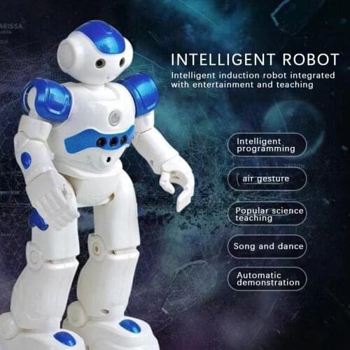 Remote Control Intelligent Robot Children Kids Toy Moving Singing Dancing Electronic Toy Rechargeable Robot Action Figure Toys