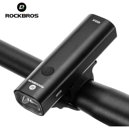 ROCKBROS Bike Light Rainproof USB Rechargeable LED 2000mAh MTB Front Lamp Headlight Aluminum Ultralight Flashlight Bicycle Light