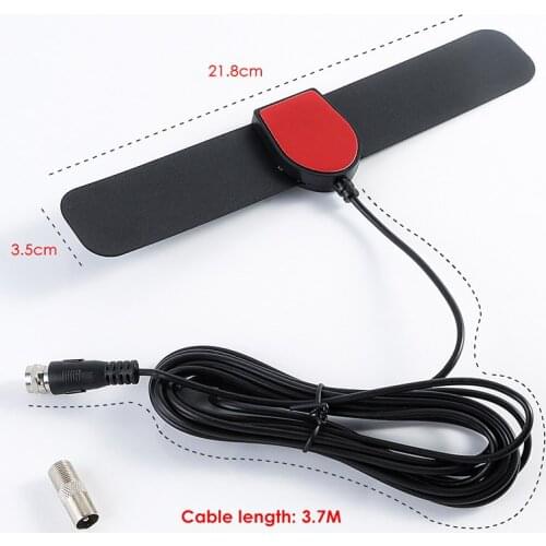 High Quality Indoor TV Antenna DVB-T2 ATSC 1080P Digital Amplifier High Gain Satellite Receiver Built-in Car Antenna
