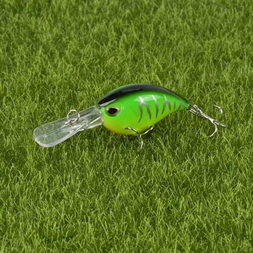 1PCS Mini Crank Bait Hard Wobbler Isca Artificial Crankbaits 6cm/5g Rattlin Lures Plastic Bait Fishing Lure 3D Eyes Fish Leurre