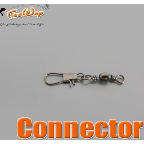200pcs/lot fishing Ocean fishing boat of fishing tackle barrel swivel safety snap solid rings lure ring