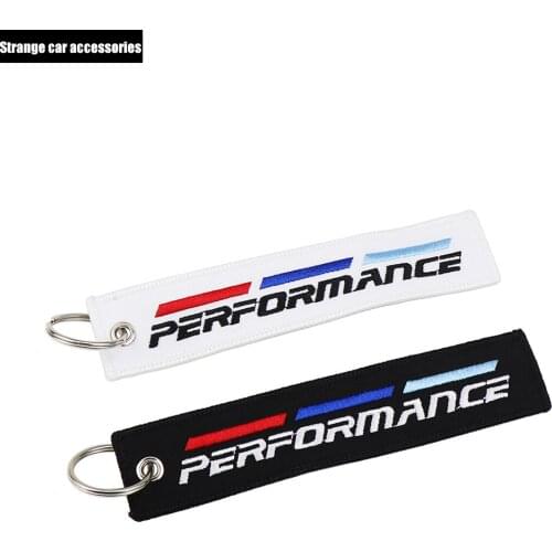 Key Ring Auto Key Chain Car Keyring Keychain For BMW M Performance 1 3 5 6 7 X1 X3 X5 X6 E46 E39 E36 E90 F10 F30 Car Styling