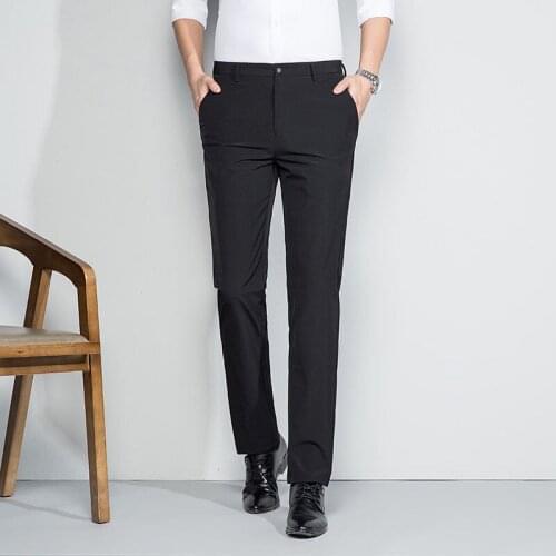 Pants Business Mens Trousers High End Casual Thin Stretch The Office A Formal Occasions The New Listing Fashion Trend