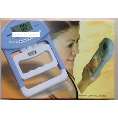 90kg Digital LCD Dynamometer Hand Grip Power Measurement Strength Meter Mucle Developer for Body Building Gym Exercises EH101