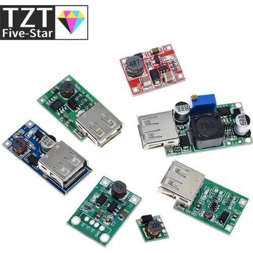 DC-DC Boost Module 0.9-5V To 5V 9V 480MA 600MA 1200MA 2000MA USB Output Voltage Step UP Lithium Battery Module For Phone Camera