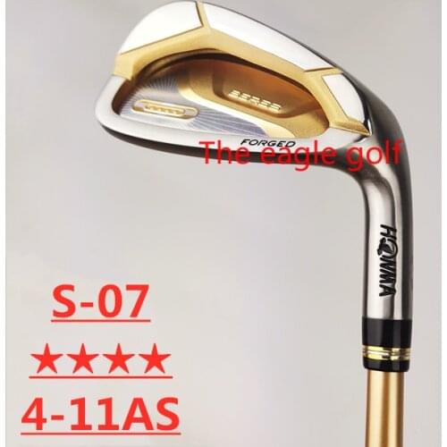 HONMA IS-07 Golf Irons 4-11AwSw 10PCS Golf Clubs 4 Star Honma Iron Set R/S/SR Graphite Shaft With Head Cover