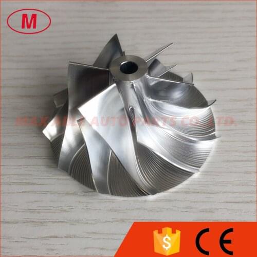 K16 5324-123-2006 40.50/60.50mm 6+6 blades turbo billet/milling/aluminum 2618 compressor wheel for 5316-988-6735/6736/6726/6727