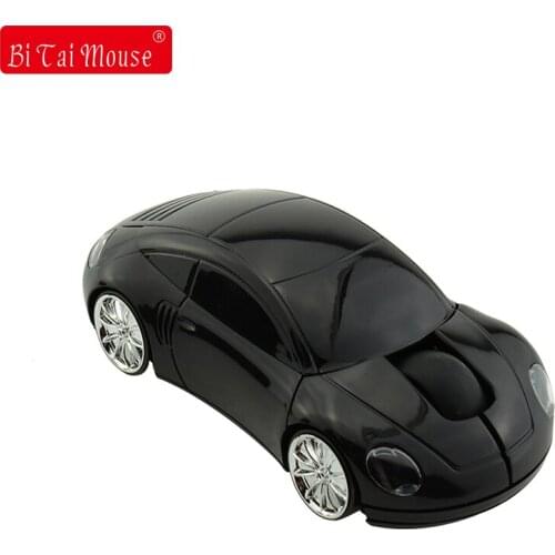 Computer Accessories 2.4GHz 3D Optical Wireless Mouse Mice Car Shape Receiver USB For PC Laptop