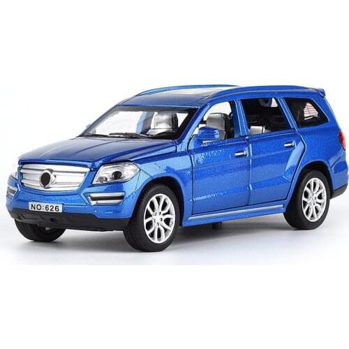 1:32 High Simulation Metal ml500 Six Open Door Alloy Car Model Sound And Light Pull Back Childrens Toy Car Model