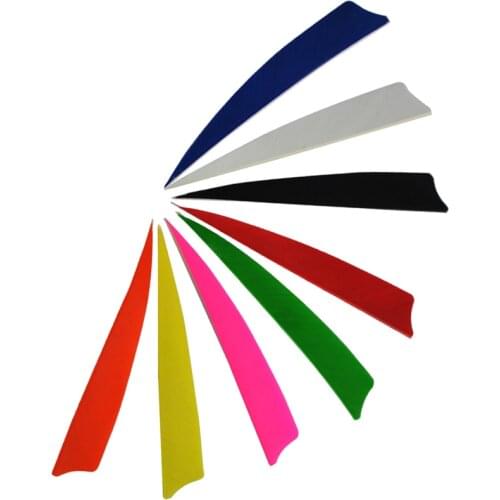 36Pcs 4inch Turkey Feathers Real Fletch Hunting Fletching Feather Archery Bow Accessories Outdoor Sport Free Shipping