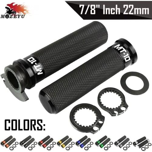 Motocycle Handlebars Grips End Lever Control Throttle Tubes Sleeve Accessories For YAMAHA MT-10 2017 2018 2019 2020 mt10 mt-10