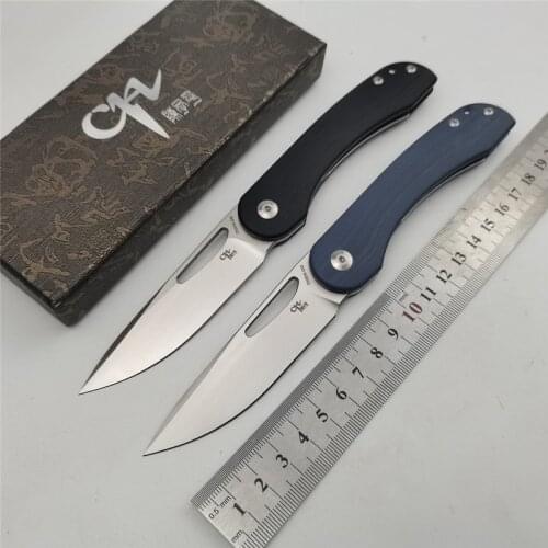 CH Folding Knife D2 Blade CH3015 Pocket Tactical Flipper G10 Handle Camping Outdoor Hunt Rescue Survival Fruit Kitchen EDC Knife
