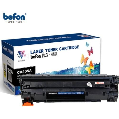 Befon Compatible 35A Toner Cartridge Replacement for HP CB435A CB436A 435A 435 CRG925 912 36 Refilled for laserjet pro 1005 1006