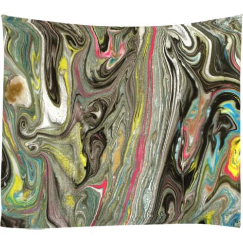 Creative 3D Printing Marbleization Apply Marbling Veined Marble Tapestry Wall Hanging Bed Spread Beach Towel Table Cloth YogaMat