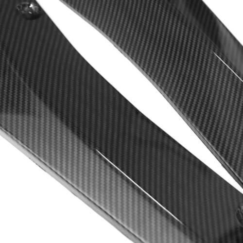 Pack of 2 Universal Bumper Spoiler, Car Rear Bumper Canard Diffuser Spoiler Lip Splitter